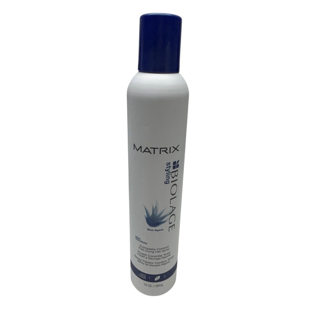Matrix‎ Biolage Complete Control Fast Drying Hair Spray Hold 2 Blue Agave 10 oz